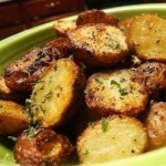 Lemon & Garlic Potatoes